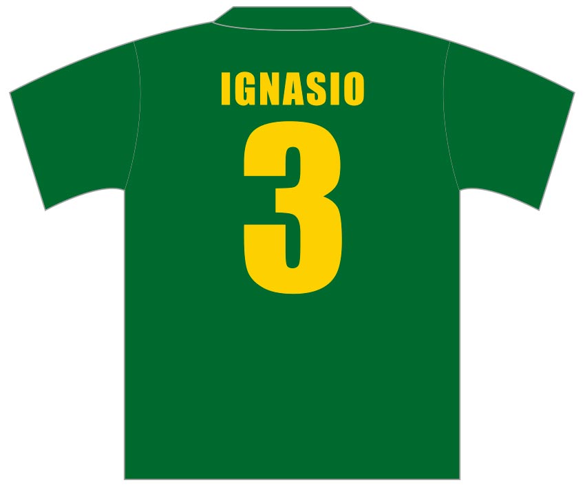 個人様（学校様） グループTシャツ（後）