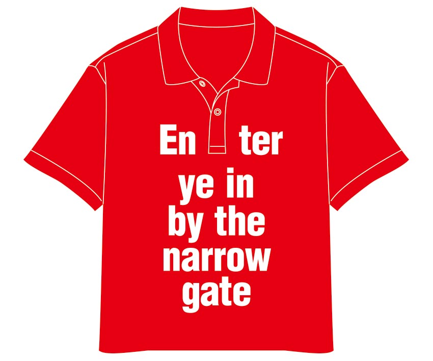 学生様 個人様用ポロシャツ（Front）