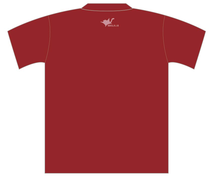 個人様 サークルTシャツ（Back）