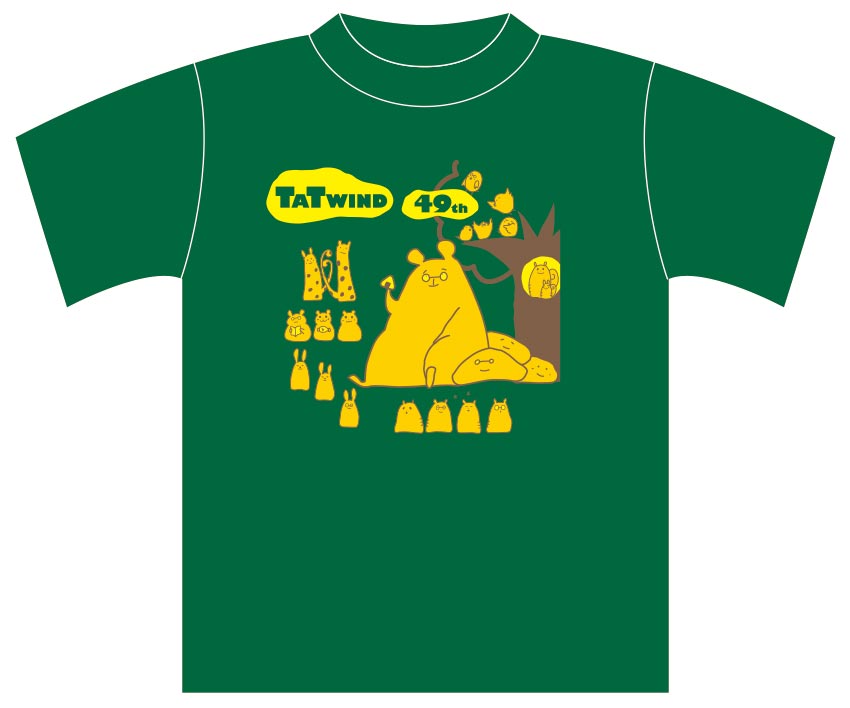 学生様 楽団Tシャツ（Front）