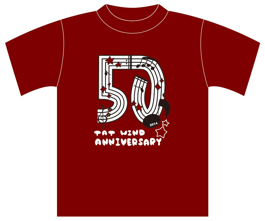 学生様（楽団） 楽団Tシャツ（前）