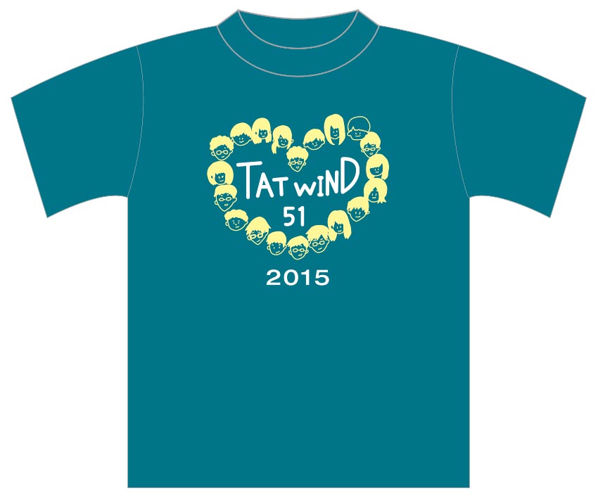 学生様 楽団Tシャツ（Front）