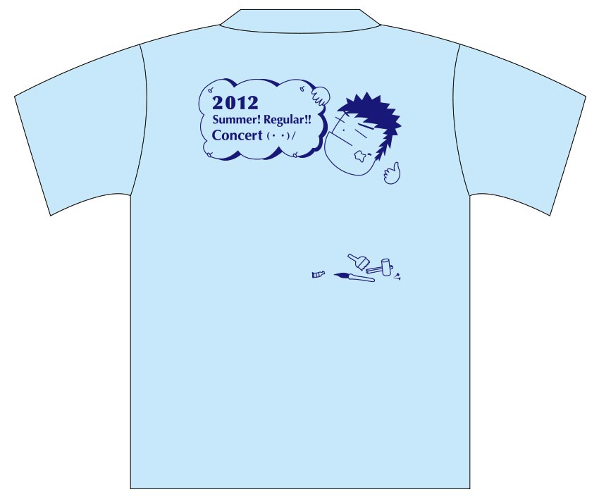 学生様 楽団Tシャツ（Back）