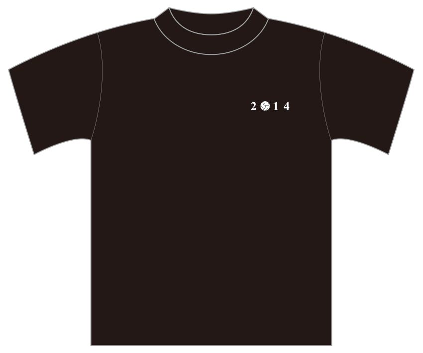 学生様（バレーボール部） 部活Tシャツ（前）