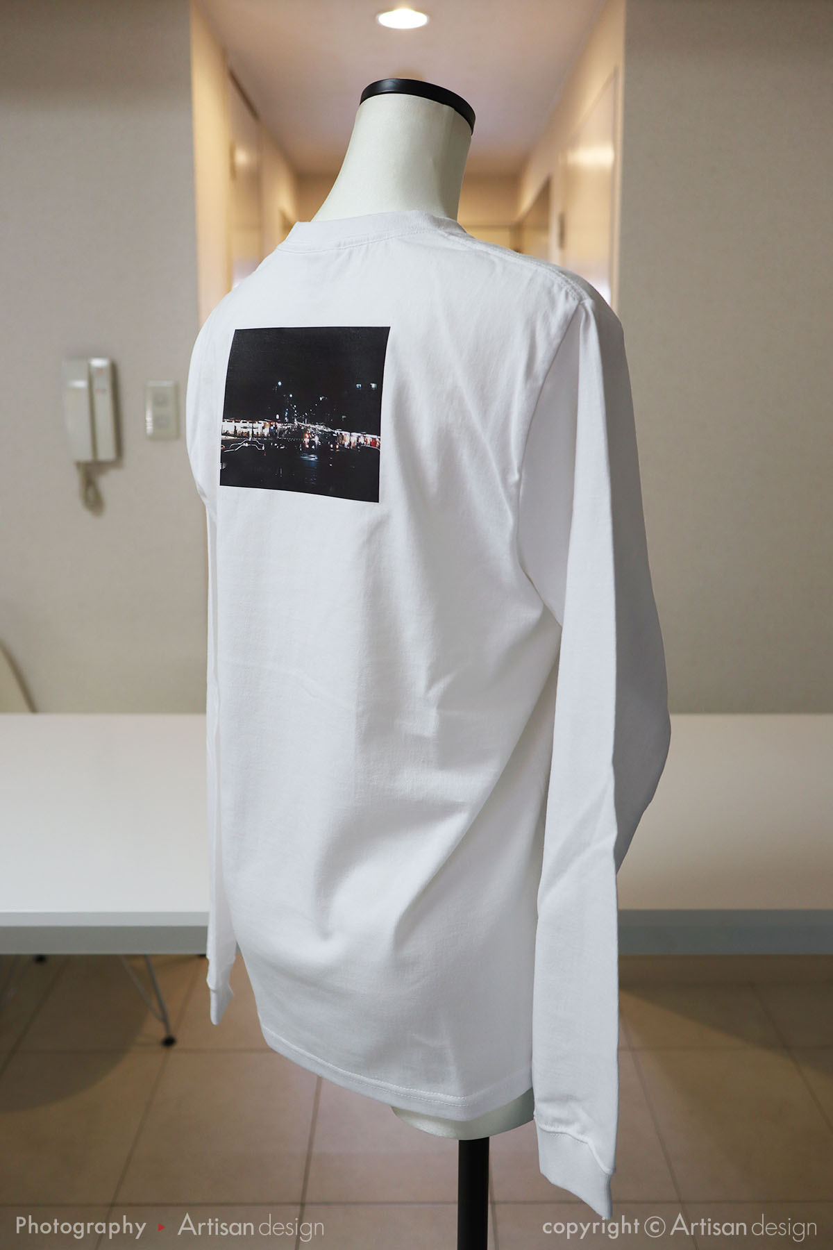 個人様 Tシャツ：背面