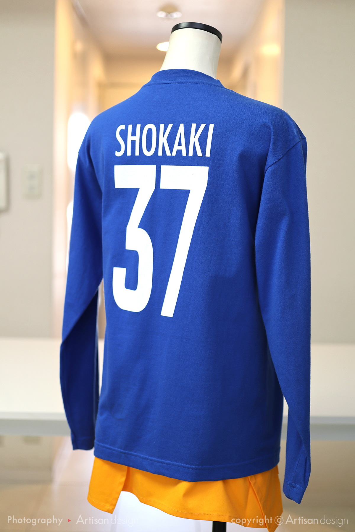 杏林大学病院 様｜ロングTシャツ（病院）デザイントレース+プリント：背面