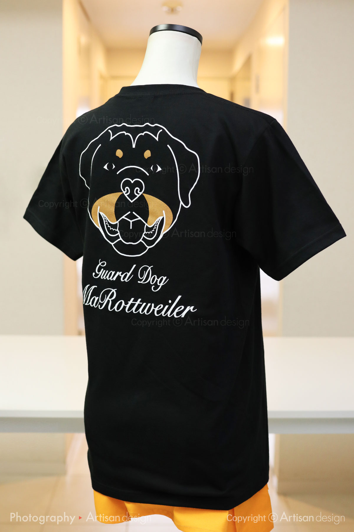 個人 様｜Tシャツ（動物）デザイントレース+プリント：背面