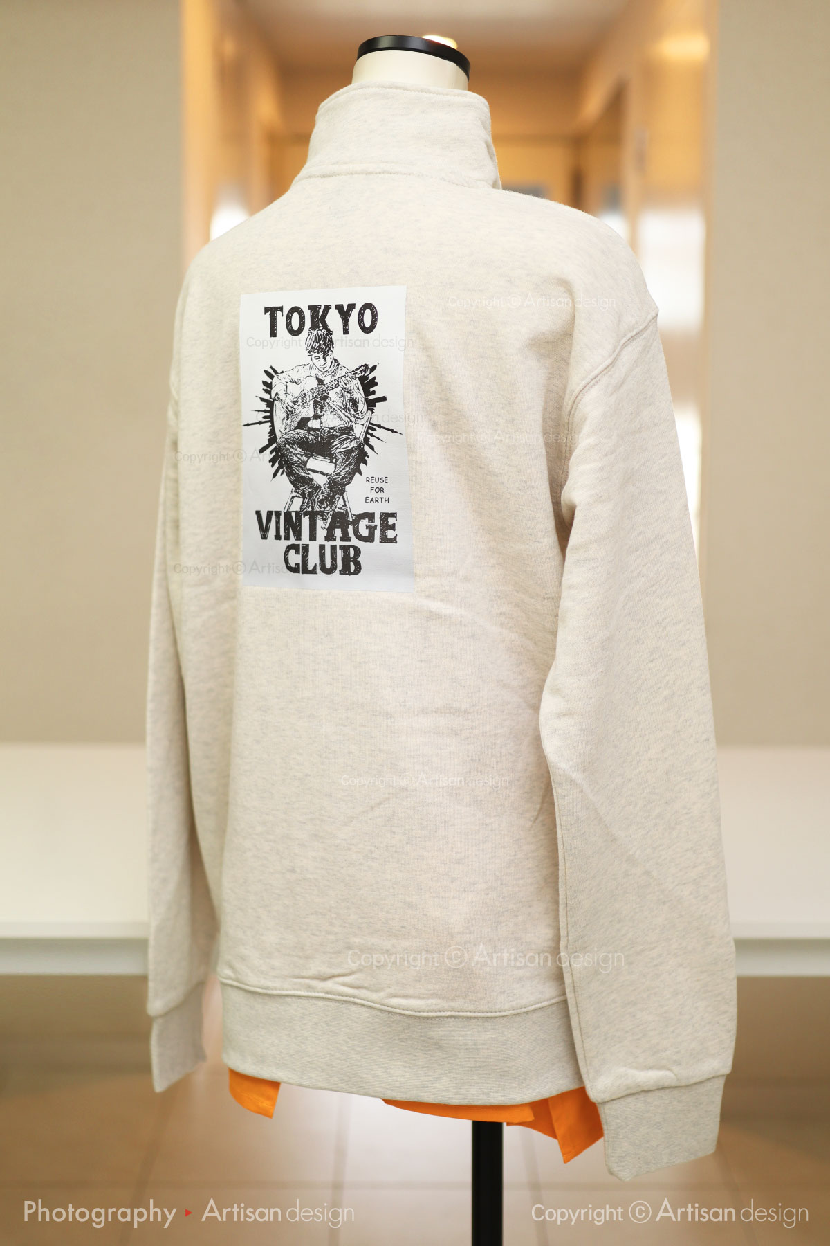 個人 様｜パーカー・スウェット（個人）デザイントレース+プリント：オフホワイト色