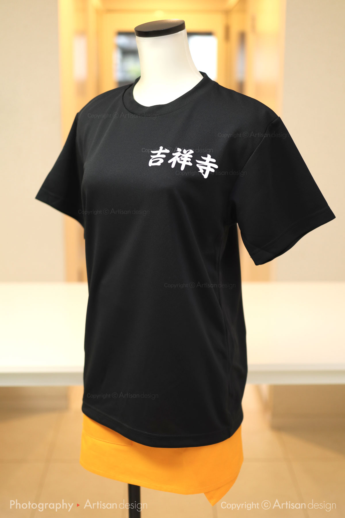会社 様｜Tシャツ（会社様・ボート）デザイントレース+プリント：前面
