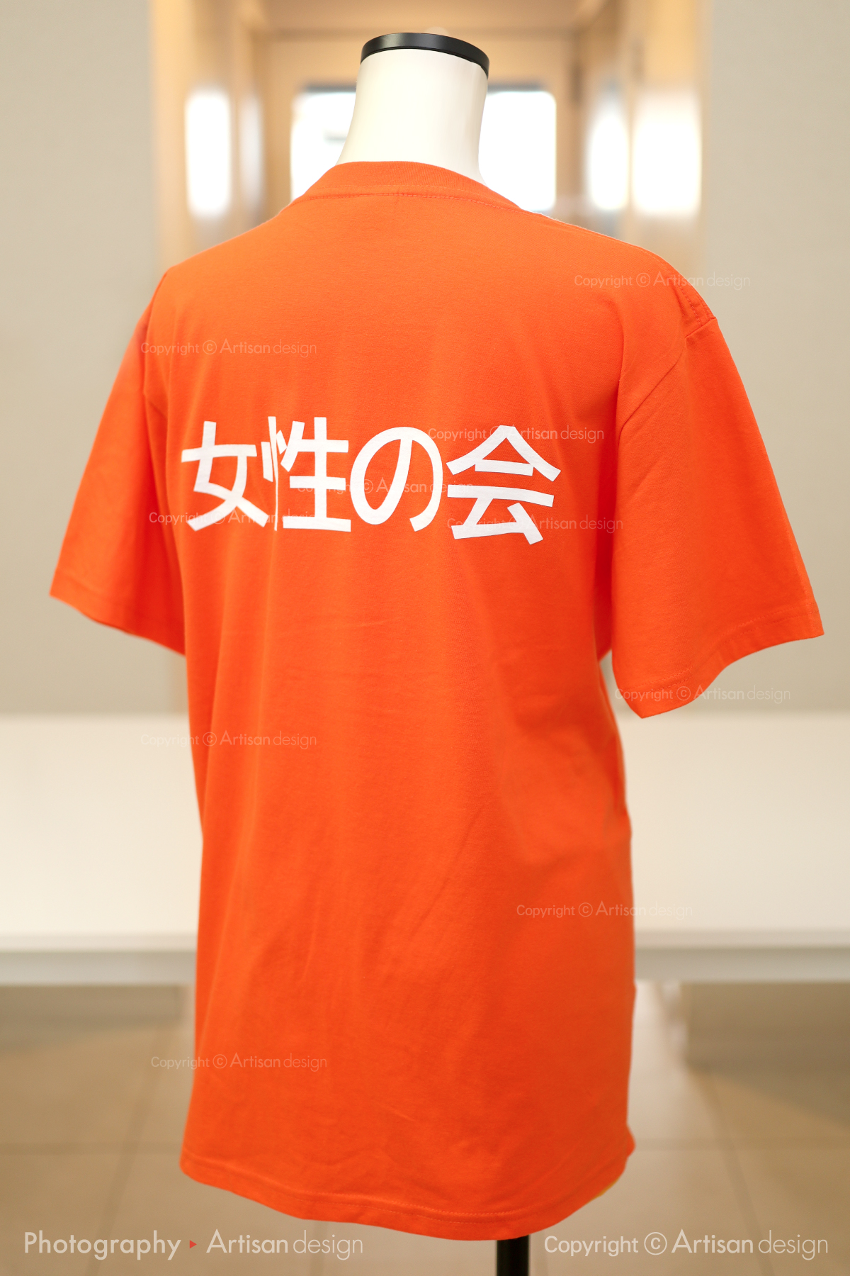団体 様｜Tシャツ（団体様）デザイントレース+プリント：背面